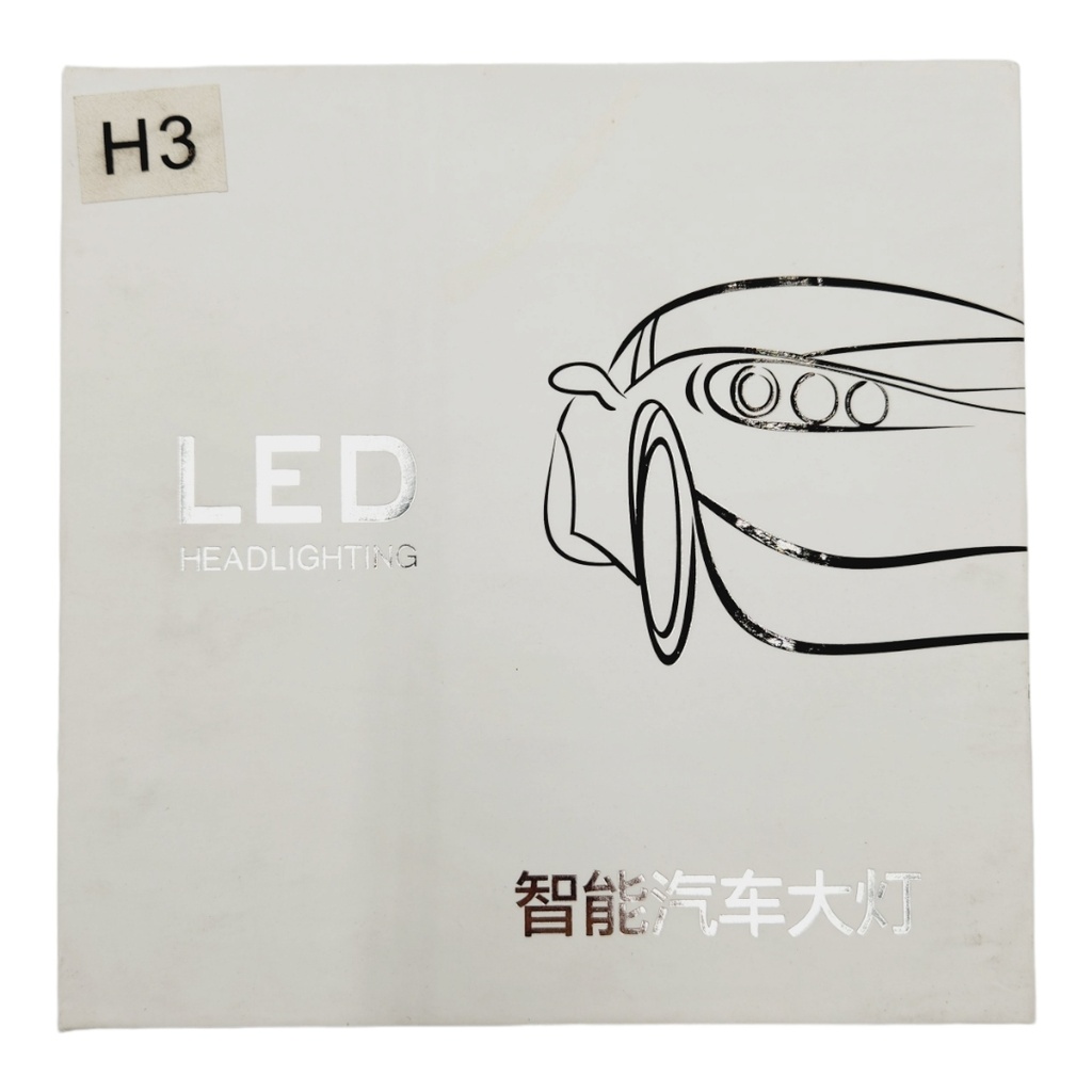 LUCES LED MI2 CHIP CSP H3 6000K 7600 LUMENS