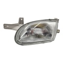 FARO DELT. IZQ. ACCENT 4 PUERTAS 98-06 (PANTALLA VIDRIO)