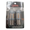 BOMBILLO 1157 LED LUPA 5000 LUMENS 2 CONT. 12/24V AMBAR