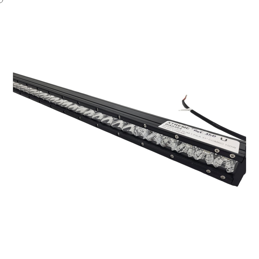 BARRA LED SLIM 1 FILA 31" COMBO 150W 30LED XTREME