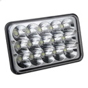 FARO LED CROMADO PAR RECTANGULAR 5x6