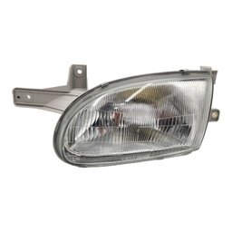 [221-1109L-LD-E] FARO DELT. IZQ. ACCENT 4 PUERTAS 98-06 (PANTALLA VIDRIO)