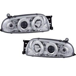 [HU49-02-1-E] FARO PROYECTOR CROMADO SET FIESTA 97-99