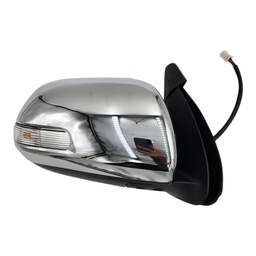[YT-7716CEBR-LD] RETROVISOR DER. ELECTRICO CROMADO C/LED HILUX/FORTUNER 12-15